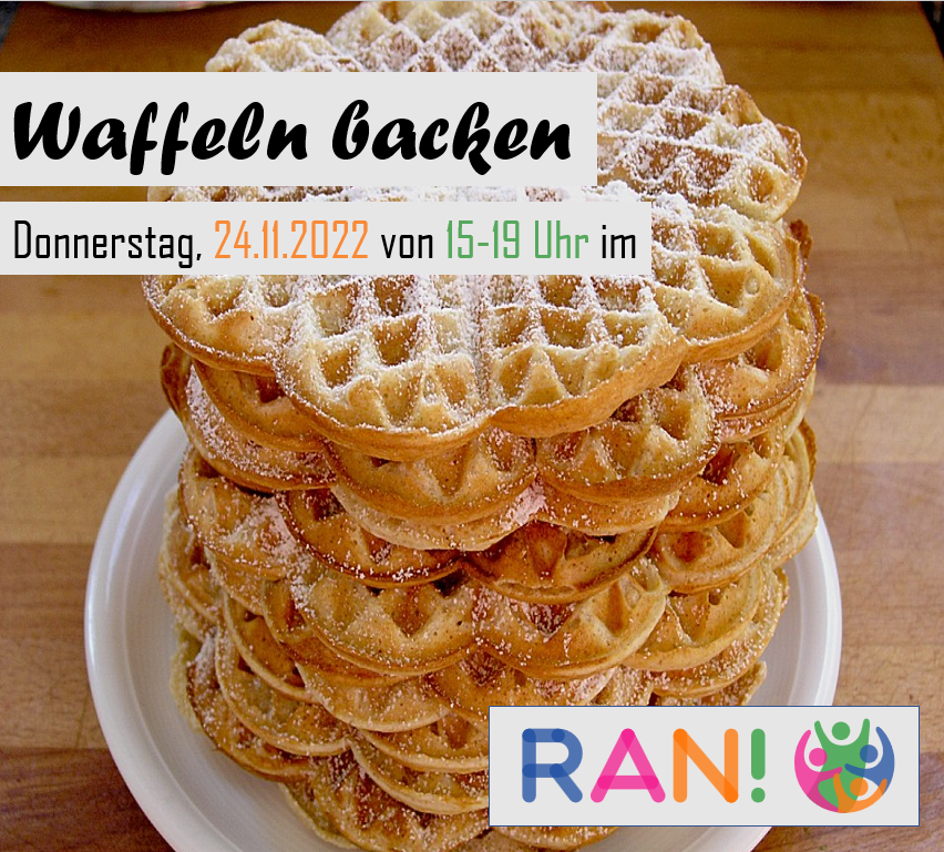 Waffeln backen im RAN! – RAN! Bonn